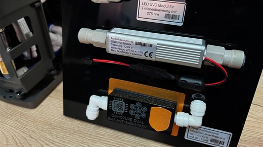 Wasserverwirbler, Wasserwirbler nach dem Prinzip von Schauberger