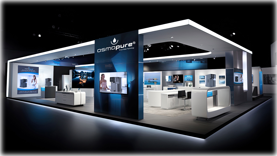 Messestand von Osmopure