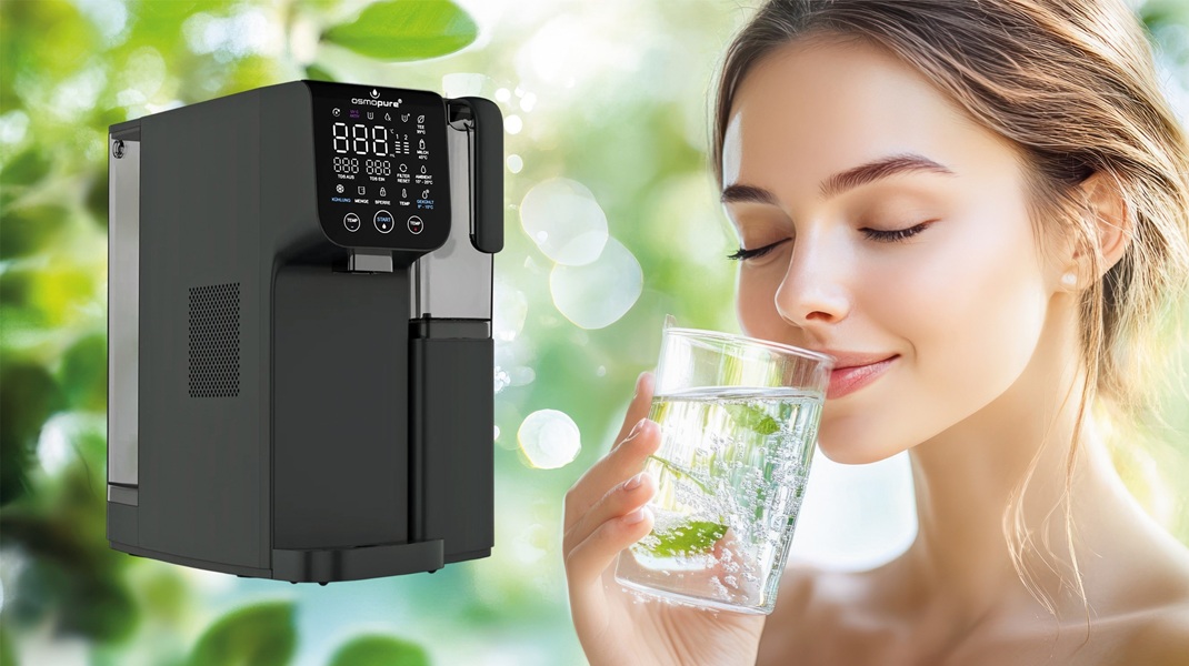 Die neue SMT 7000 von Osmopure mit Mineralisierung und Wasserverwirbler
